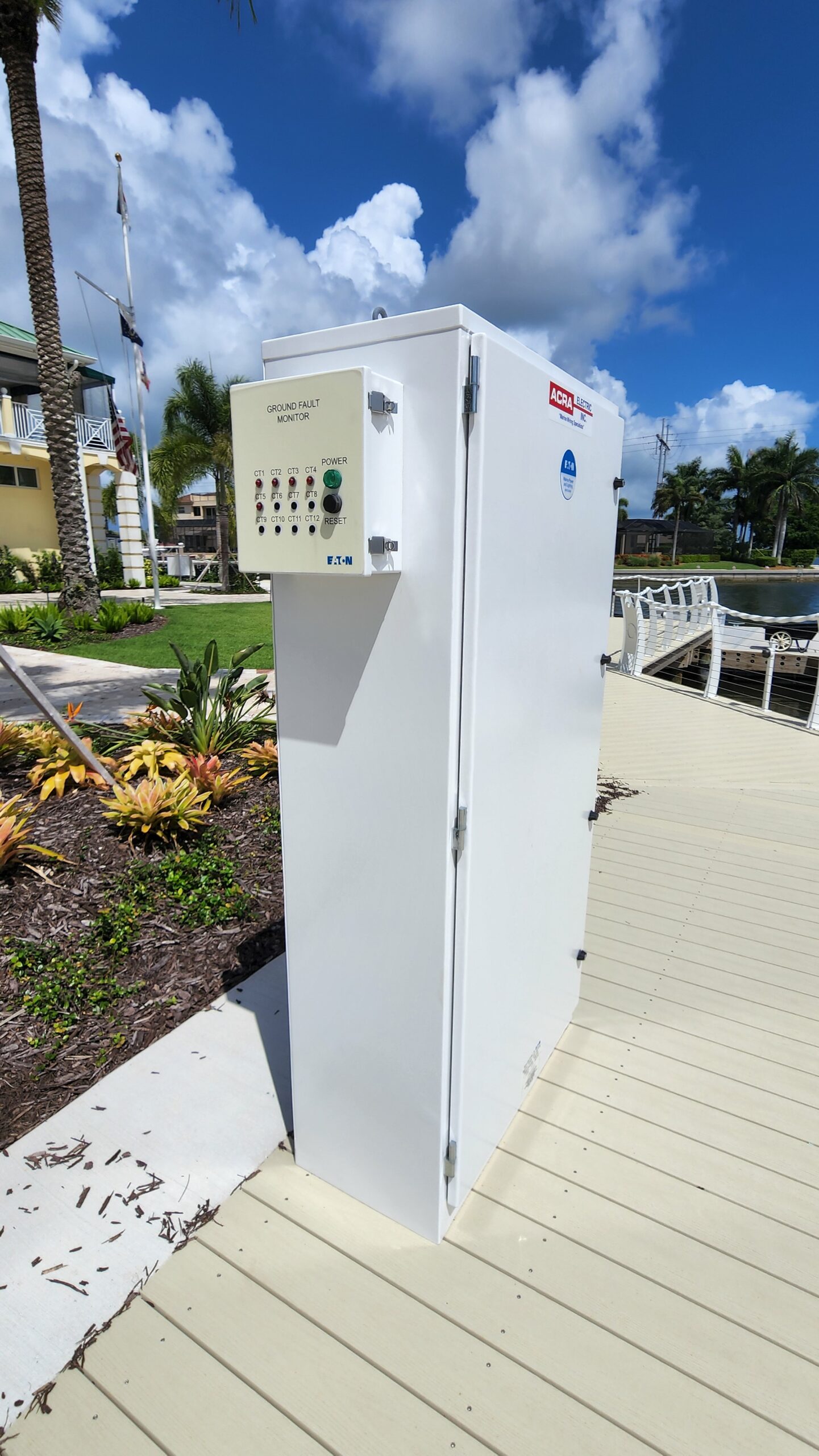 Shore power pedestals