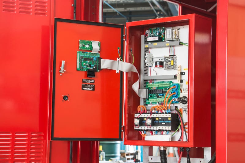 Fire pump controller