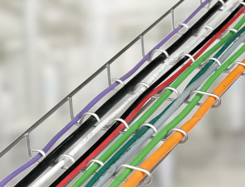 Separated cable paths