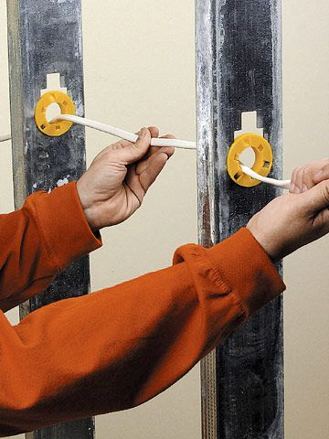 Grommeted penetration