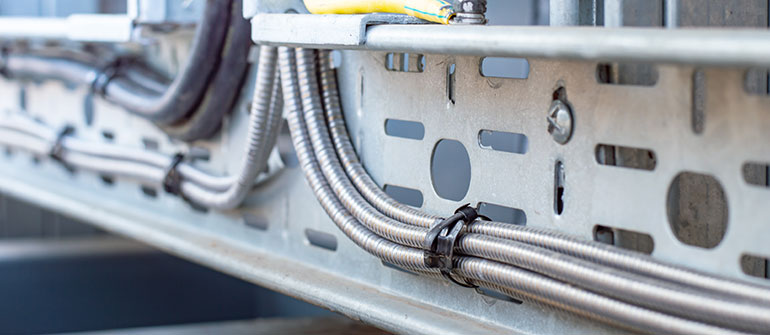 Coax routing