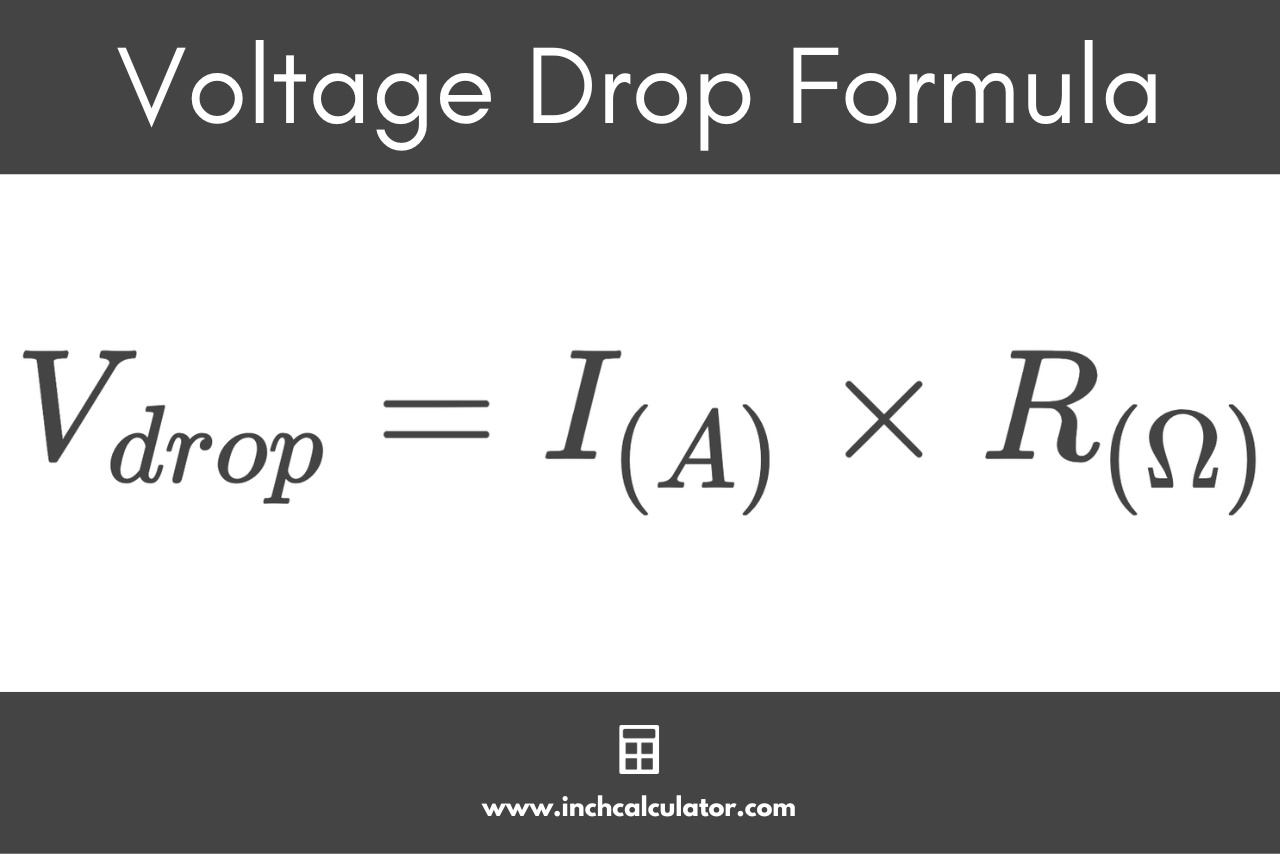 Voltage drop diagram
